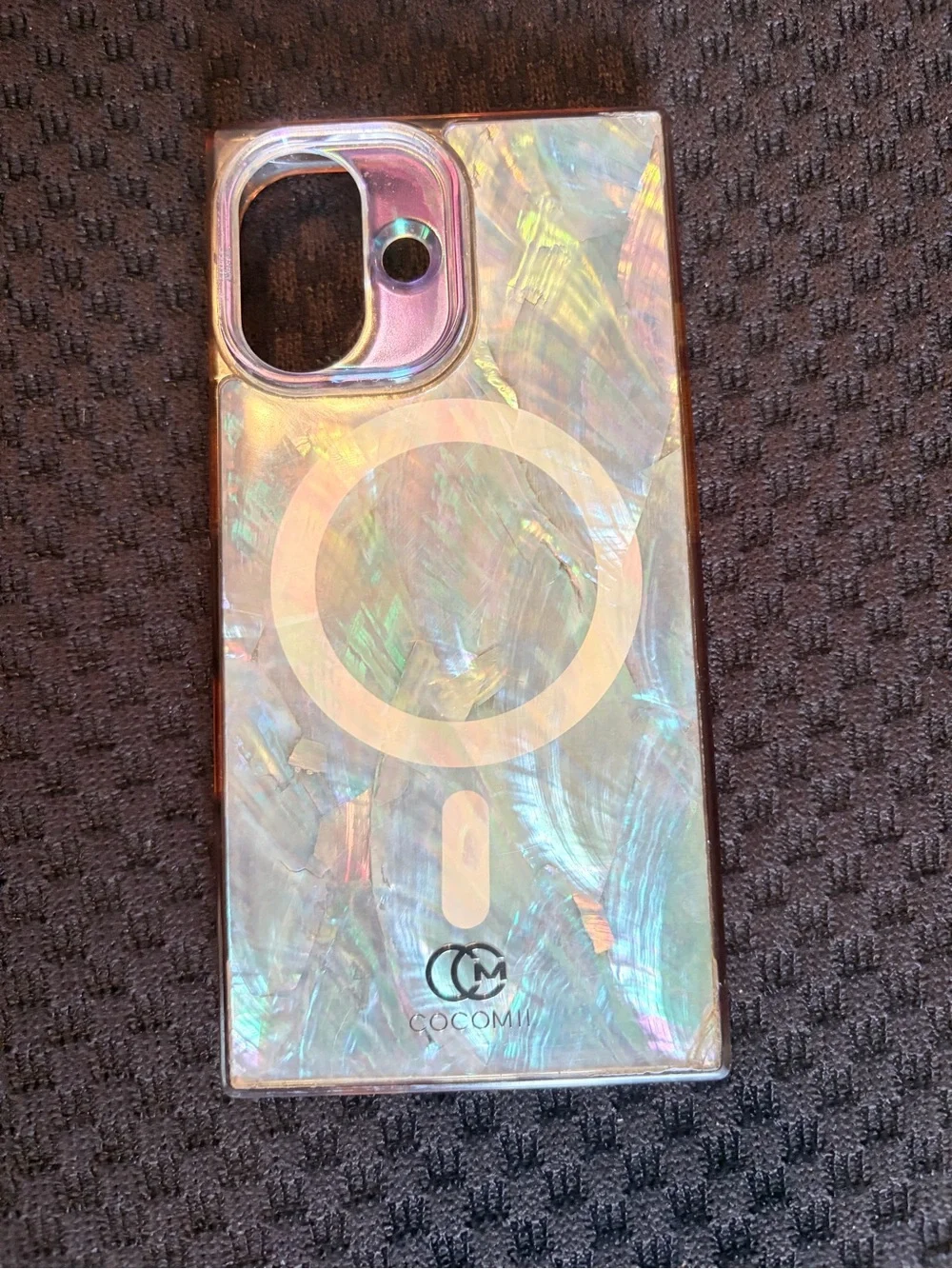 iPhone 16 Iridescent Pearl White Phone Case